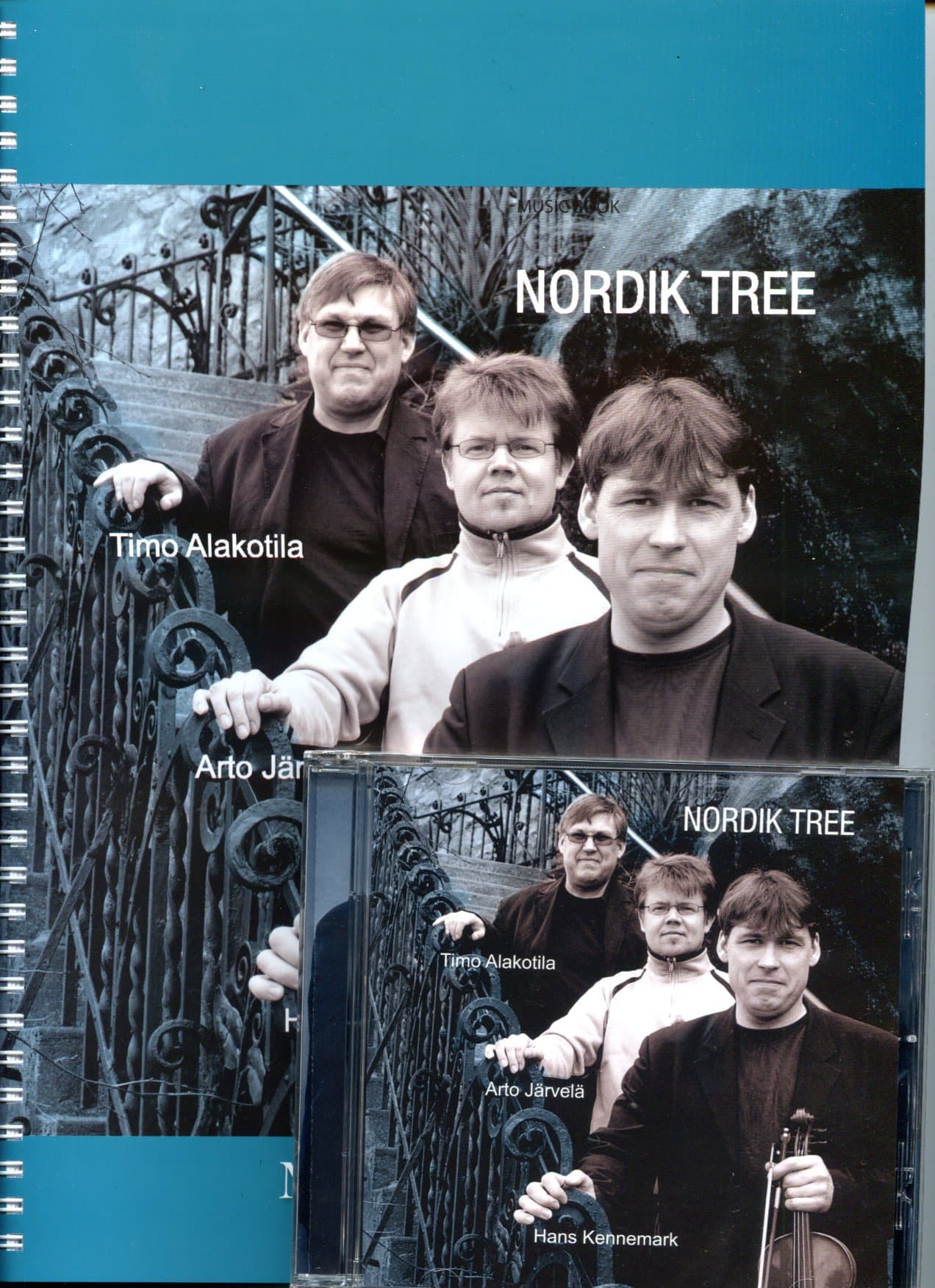 Nordik Tree Music Book + Nordik Tree cd (sis. bonusraidan)